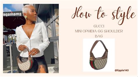 How To Style Gucci Mini Ophidia Gg Shoulder Bag Youtube