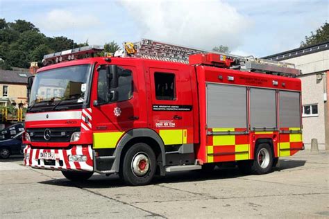 Fire Engines Photos North Wales Fire Service Mercedes Atego