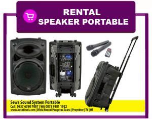 Sewa Portable Speaker Pekanbaru Untuk Acara Lamaran Pernikahan