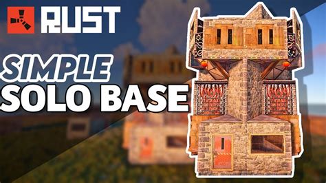 SOLO Bunker Base Design Rust Base Building 2021 YouTube