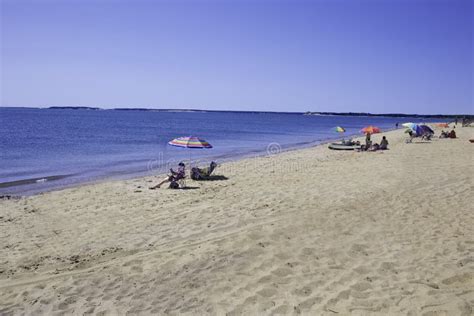 Beach in Eastham, MA on Cape Cod Stock Photo - Image of nature ...