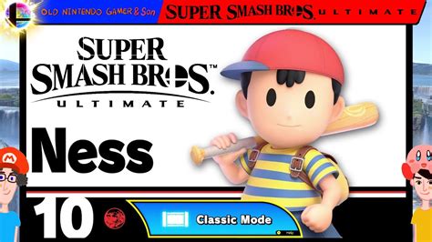 Together Super Smash Bros Ultimate Ness Classic Mode Youtube