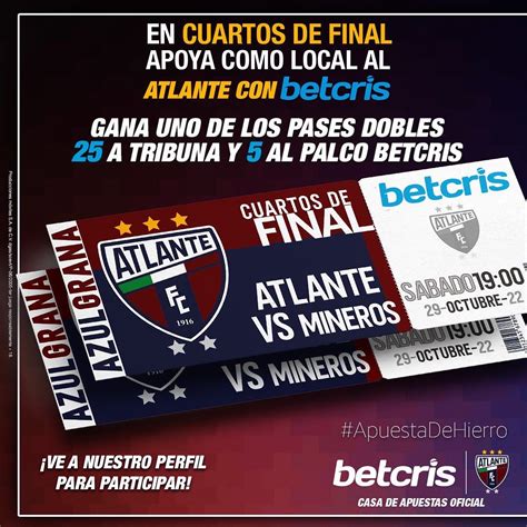 Atlante Fc On Twitter Apoya En Su Cancha Al Atlante Con Betcris