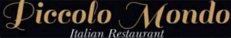 The Best Italian Restaurant In Pottstown Pa Piccolo Mondo