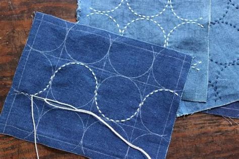 Sashiko Stitch Kits Diy Slow Stitch Sashiko Luxury Starter Set Sashiko