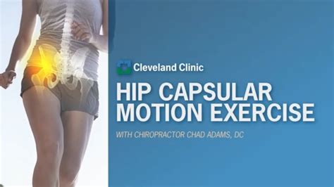 Hip Capsular Motion Exercise Youtube