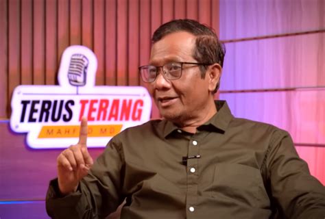 Mahfud MD Sentil Mendes PDT Yandri Susanto Yang Sebar Undangan Acara