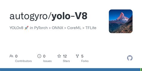 GitHub - autogyro/yolo-V8: YOLOv8 🚀 in PyTorch > ONNX > CoreML > TFLite