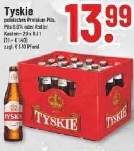 Tyskie Polnisches Premium Pils Angebot Bei Trinkgut Prospekte De