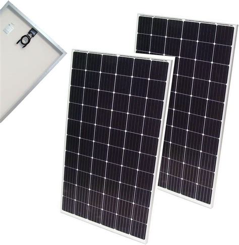 X Solarpanel Solarmodul W Solarzelle Solar Monokristallin