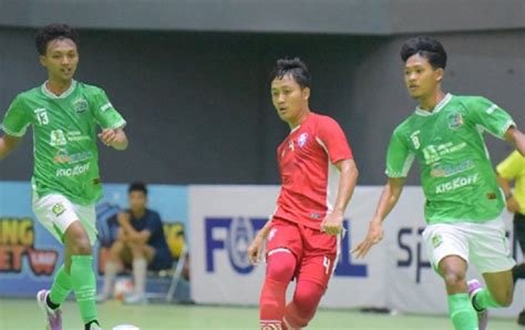 Hasil Liga Futsal Profesional Kinantan Futsal Menang Tipis Atas Giga Fc