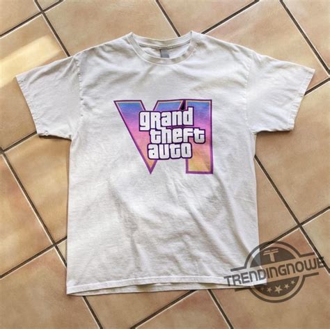 Gta 6 Shirt Christmas Present Gamer Gta Vi T Shirt Grand Theft Auto