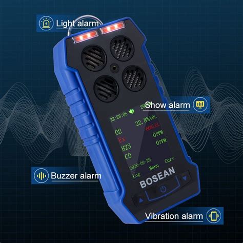 Bosean In Multi Gas Leak Detector Co H S O Lel For Mining Plants