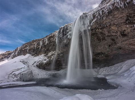 Hd Wallpaper Seljalandsfoss Is One Of The Most Famous Waterfalls In