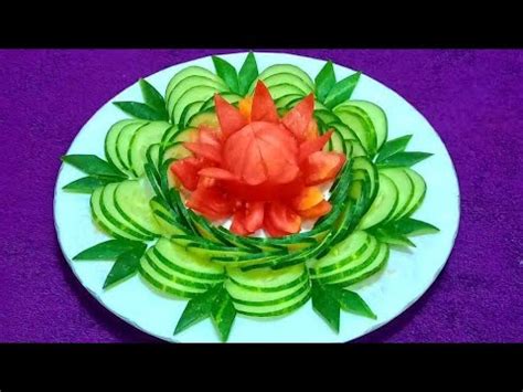 Beautiful Salad Decoration Idea Super Salad Plate Decoration With