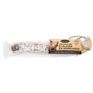 Acheter Les Roches Blanches Saucisse sèche porc normand nature 150g