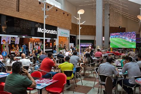 Shopping Vale Do A O Transmite Jogos Da Copa Do Mundo