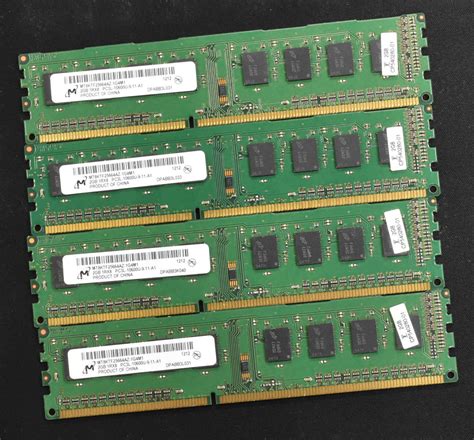 Yahooオークション 8gb 2gb 4枚組 Pc3l 10600 Pc3l 10600u Ddr3 1