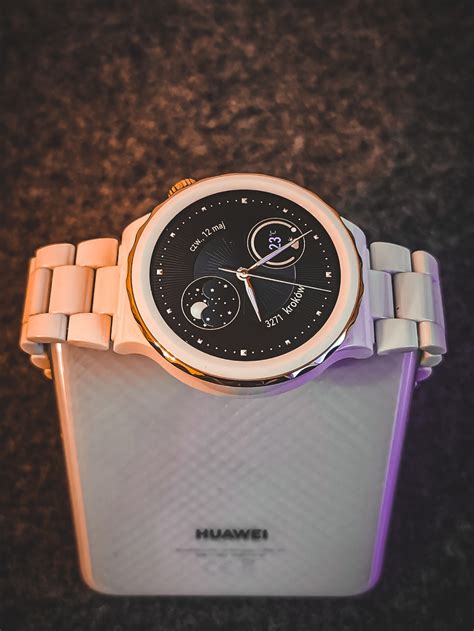 Tech2u Pl Najnowszy Huawei Watch Gt 3 Pro Elegant Złoty Bezel I Ceramiczna Bransoleta Szok