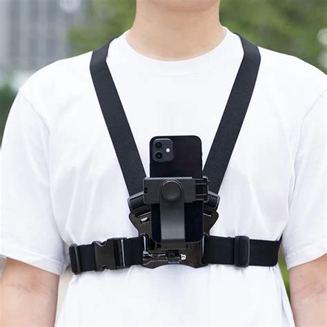 Telesin Tali Dada Chest Strap Mount For Smartphone Action Camera Gp