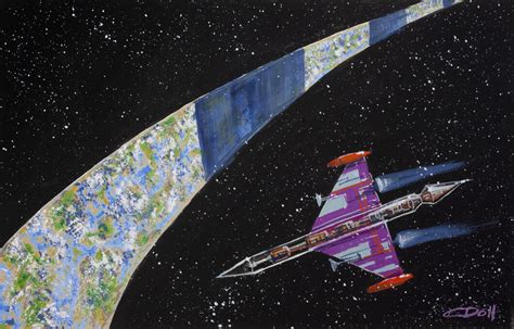 Ringworld I – Space Art by Christopher Doll