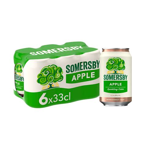 Somersby Apple Cider 330ml Can Pack Of 6pcs — Shopping D Service Platform