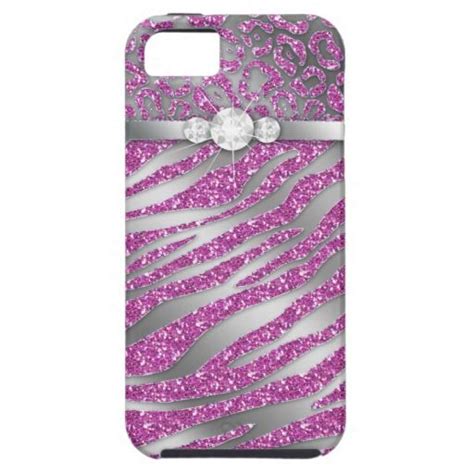 Zebra Iphone Case Mate Tough Jewelry Glitter Pink Zebra Iphone Cases Iphone