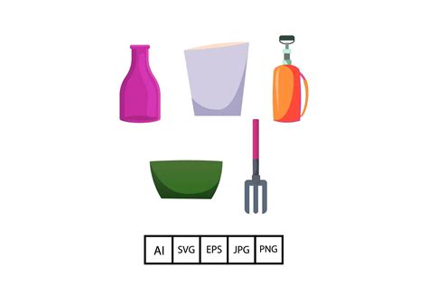 Tools for Gardening Illustration Graphic by Na Punya Studio · Creative ...