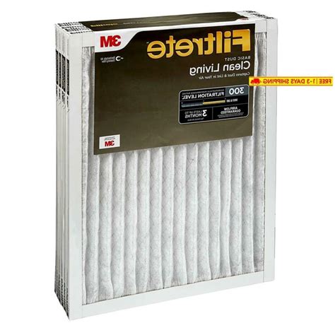 Filtrete 16x20x1, AC Furnace Air Filter, MPR 300,