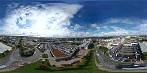 Aerial View of Clough Road Police Station. Hull Editorial Image - Image of police, cars: 257694880