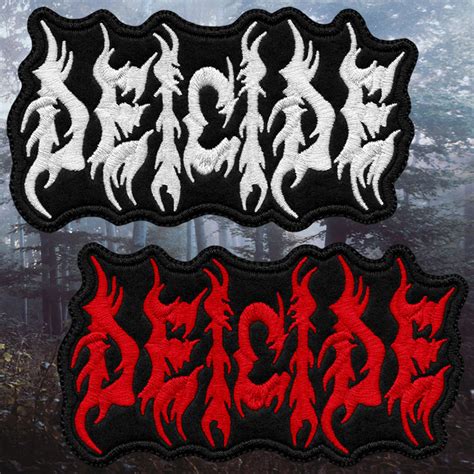 Embroidered Patch Deicide - Logo