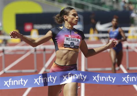 Sydney Mclaughlin Does It Again Breaks Own World Record Ap News