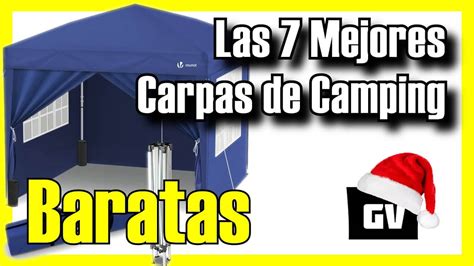 Las 7 MEJORES Carpas De Camping BARATAS2024