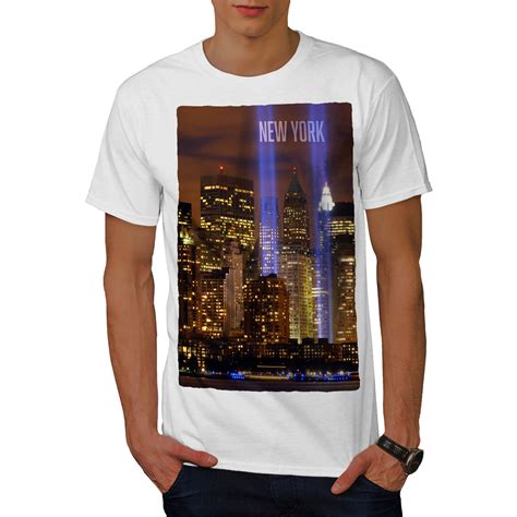 Wellcoda New York City Life Mens T Shirt Urban Art Graphic Design