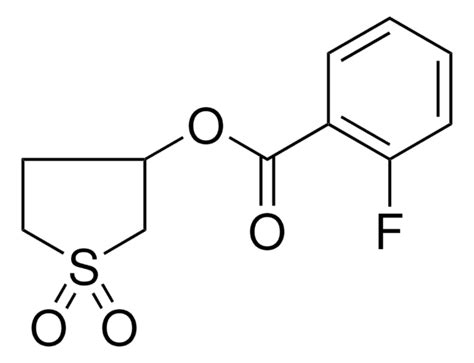 2 FLUORO BENZOIC ACID 1 1 DIOXO TETRAHYDRO THIOPHEN 3 YL ESTER