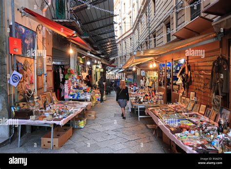 Market In The Quarter La Vucciria Mercato Vucciria Palermo Sicily