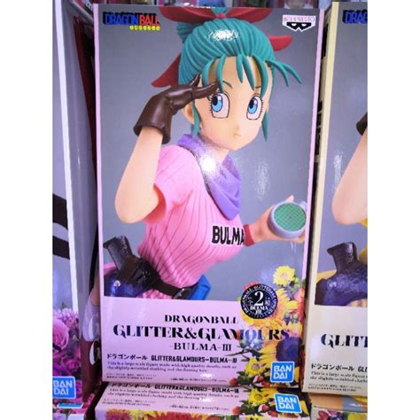 Banpresto Dragon Ball Glitter Glamours Bulma Iii Pink Japan Version