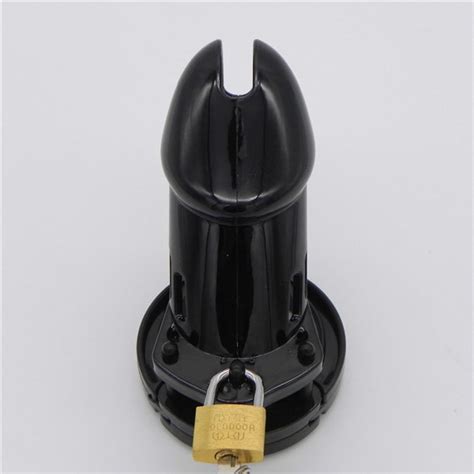 Wholesale New Cb6000 Cock Cages Penis Lock Black Plastic Male Chastity Cage Belt Device Adult