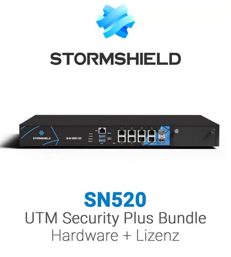 Stormshield Sn Utm Security Plus Bundle Hardware License Nb