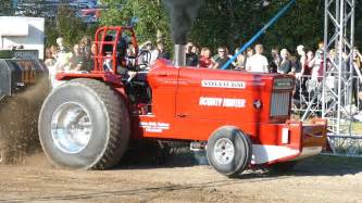 Volvo BM 810 Bounty Hunter Pulling The Sledge At Pulling Event In