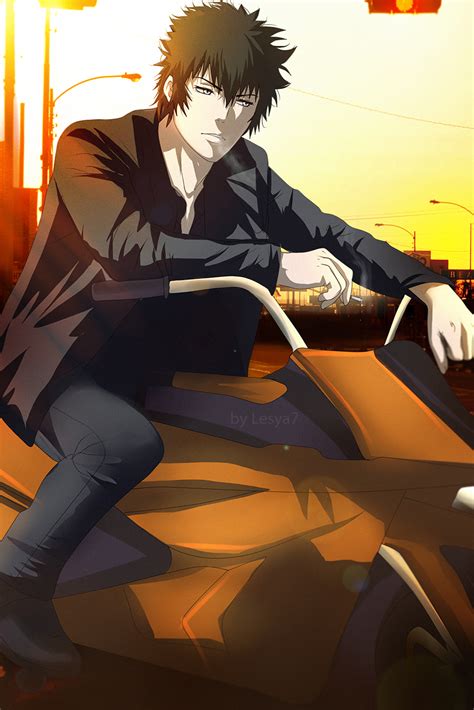 Psycho Pass 2 Kogami Smoking By Lesya7 On Deviantart