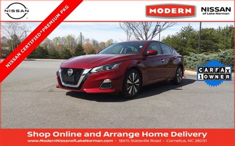 Pre Owned Nissan Altima Sv Dr Car In Winston Salem P A