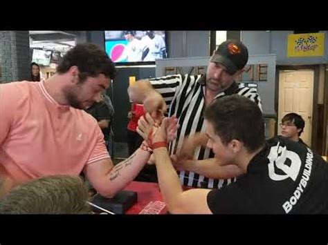 2019 Northern Ontario Armwrestling Championships Matt Carriere Vs