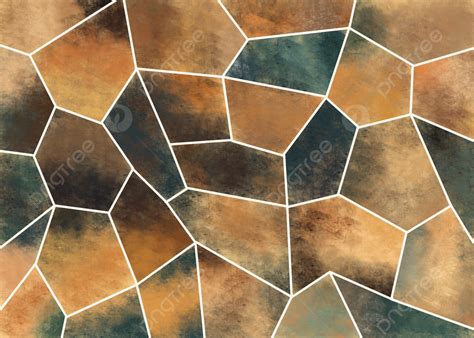 Seamless Puzzle Geometric Abstract Floor Tiles Background Seamless