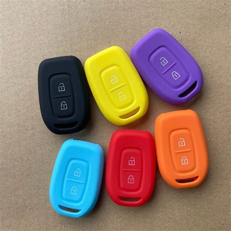 36G Silicone Car Key Cover FOB Case For Renault Duster Dacia Scenic