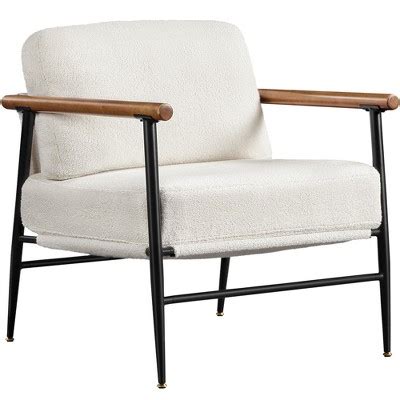 Yaheetech Mid Century Accent Chair Reading Chair For Living Room