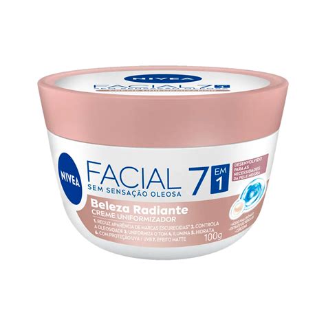 Creme Facial Nivea Beleza Radiante Em Ml Sol Peeling