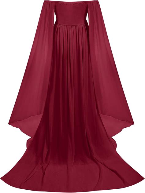 Buy Womens Off Shoulder Elegant Fitted Maternity Gown Chiffon Flare