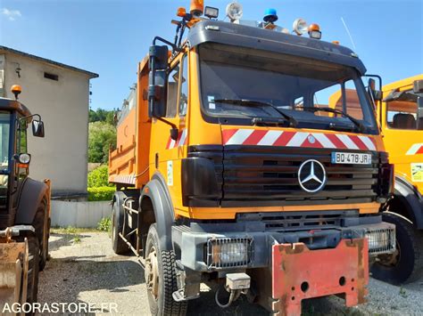 Camion Benne MERCEDES 19t 4X4 Autres Poids Lourds D Occasion Aux