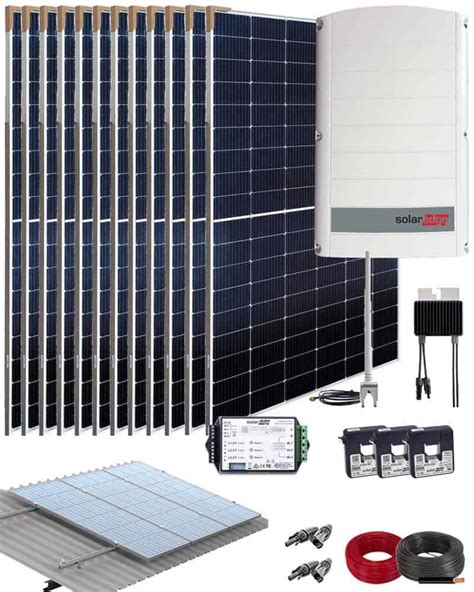 Kit Solar Trifásico 5000W SolarEdge 26000Whdia al Mejor Precio